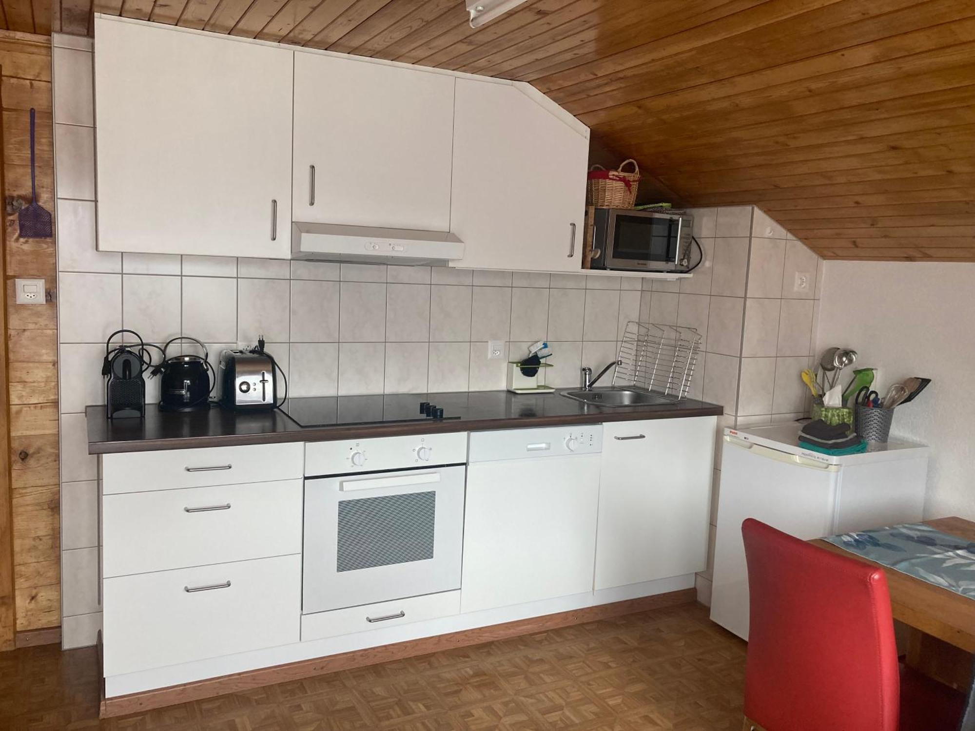Appartement Haus Dorfblick à Grächen Extérieur photo