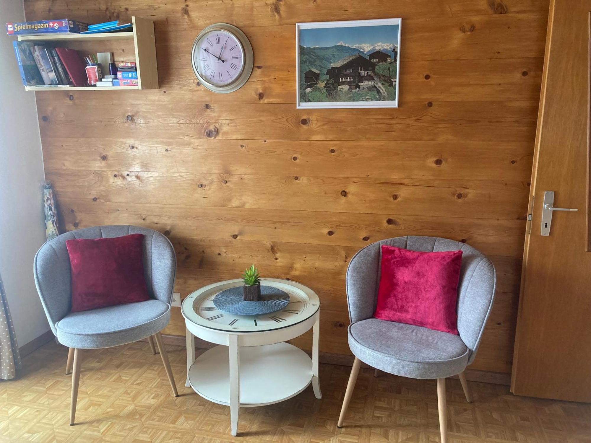 Appartement Haus Dorfblick à Grächen Extérieur photo